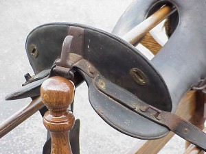 M1887 McClellan artillery saddle cantle hook.